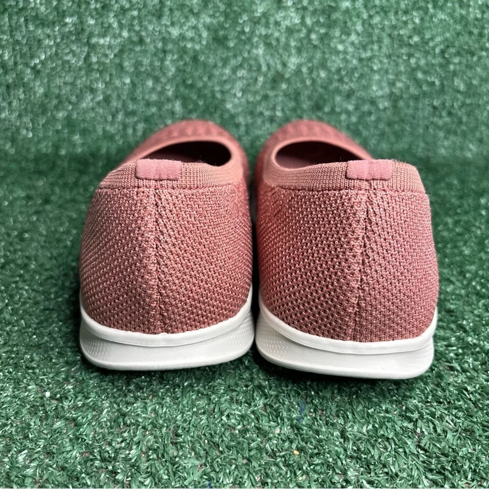 NEW Skechers Gogo Mat Step Lite Womens Size‎ 9.5 WIDE Pink Glitter 136317W